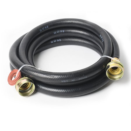 Thrifco Plumbing 5 Feet Long Washing Machine Hose with 3/4 Inch GHT Connectors 4400741